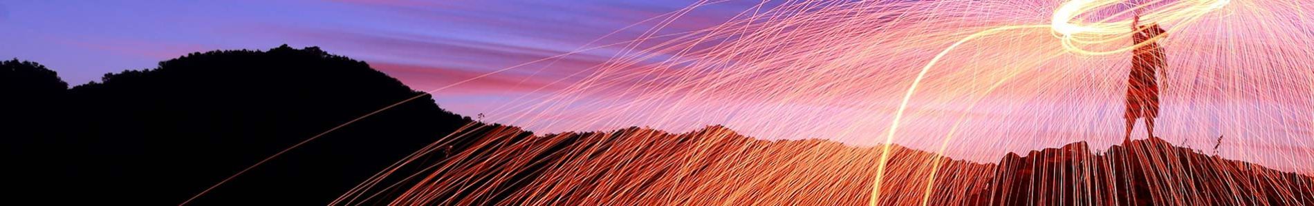 Burning header