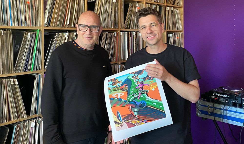 Exclusive, signed artwork print of 'Me Up'