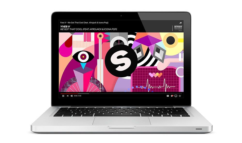 An official upload on the Spinnin' Records YouTube channel