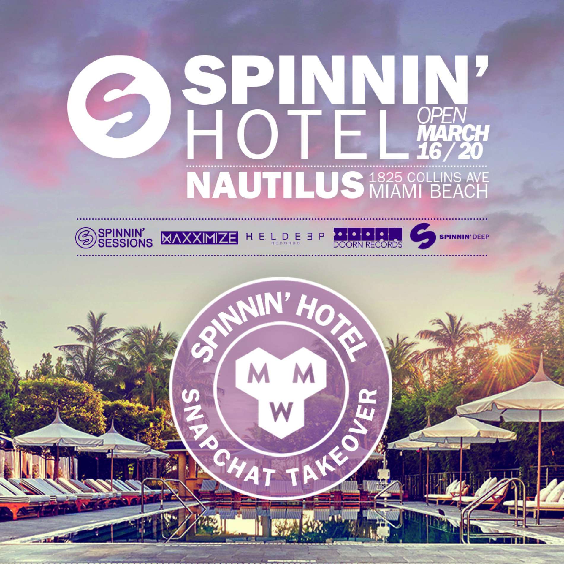 Spinnin' Hotel is on!