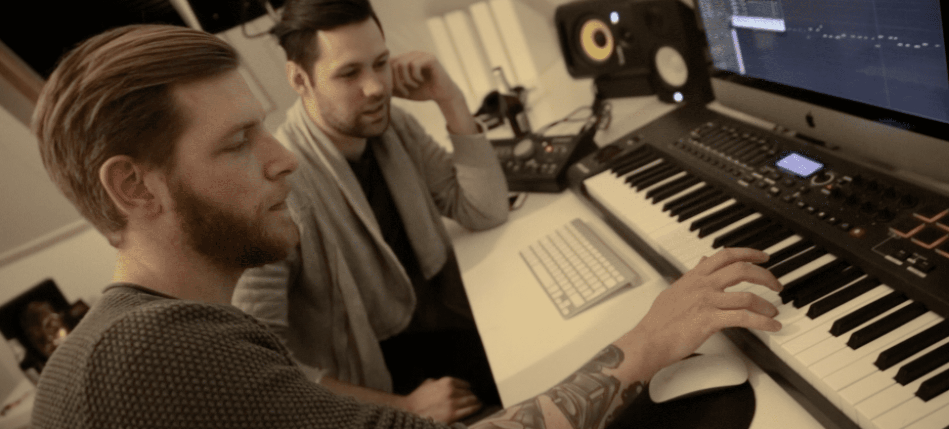 Take a look in the studio with Joe Stone & Ferreck Dawn