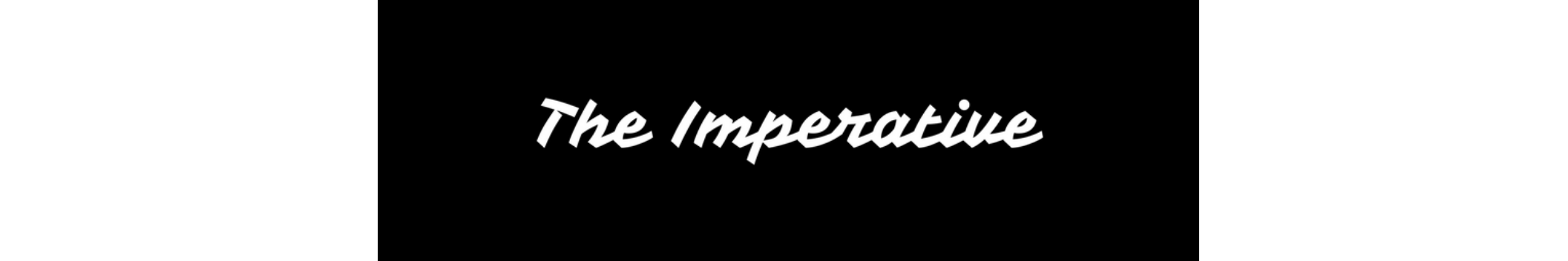 The Imperative